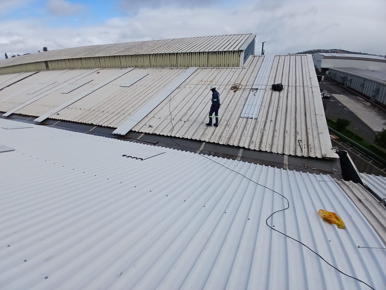 Phuthuma Industrial Roofing — completed project 14